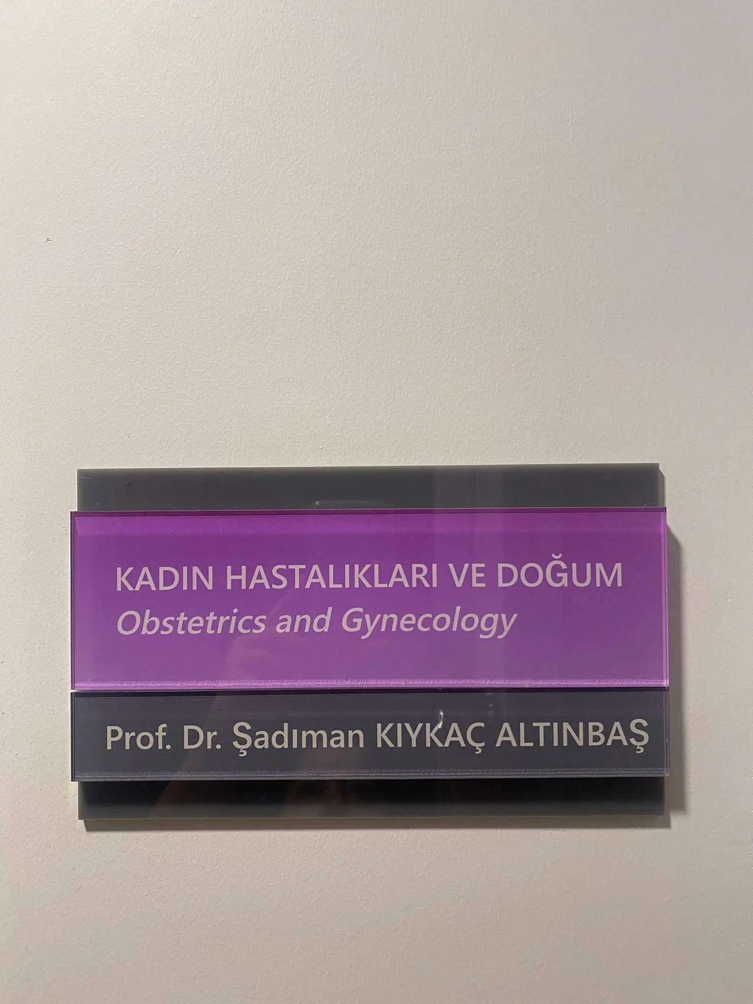 Prof. Dr Şadıman Kıykaç Altınbaş