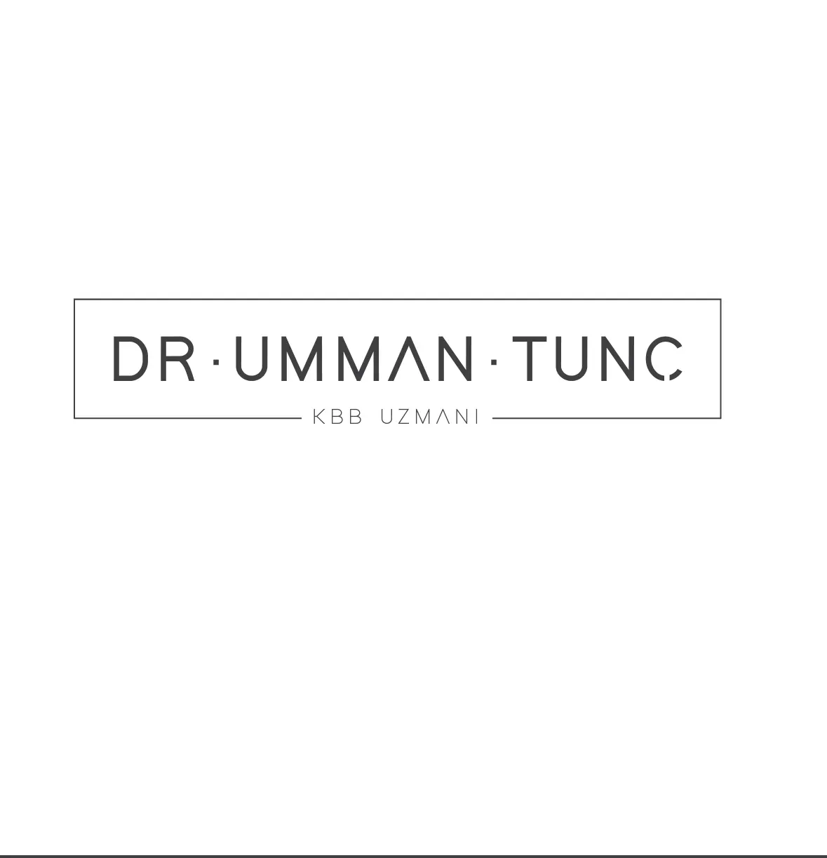Dr Umman Tunç logo