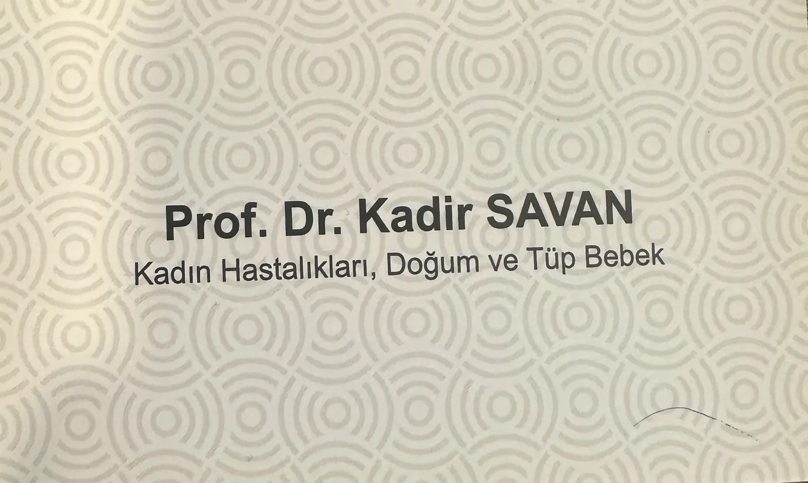 Logo von Prof. Dr. Kadir Savan