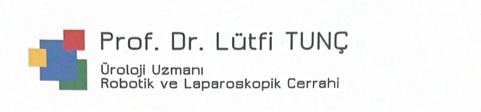 Prof. Dr Lütfi Tunç logo