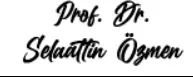 Prof. Dr Selahattin Özmen logo