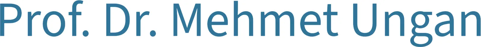 Prof. Dr Mehmet Ungan logo
