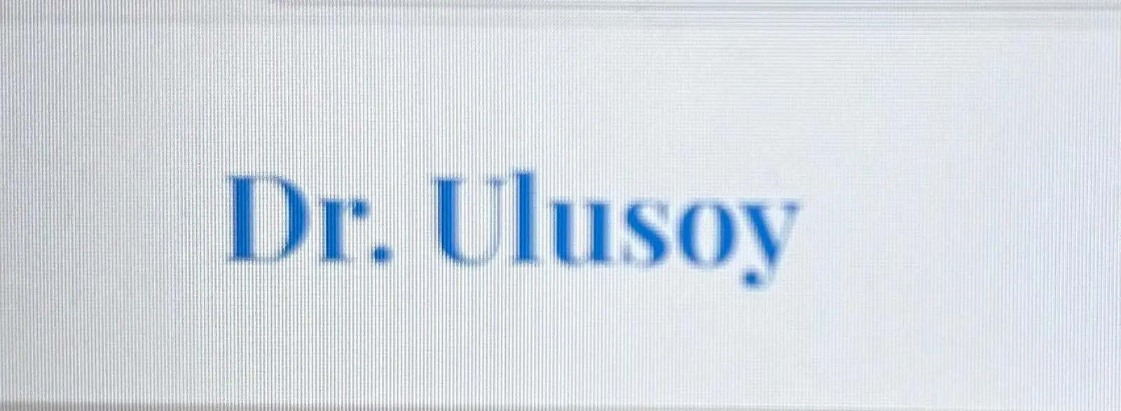 Logo von Dr. Bedreddin İsmail Ulusoy