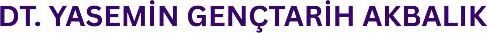 Dr Yasemin Gençtarih Akbalık logo