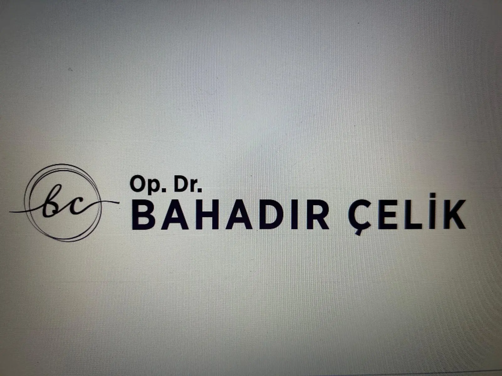 Dr Bahadır Çelik logo