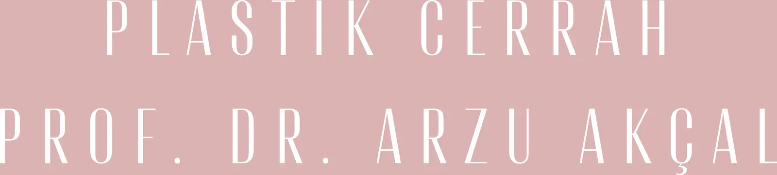Prof. Dr Arzu Akçal logo