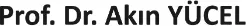 Prof. Dr Osman Akın Yücel logo
