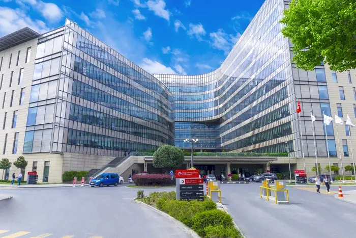 Clinic-provided photograph of Koç University Hospital