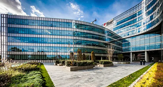 Clinic-provided photograph of Koç University Hospital