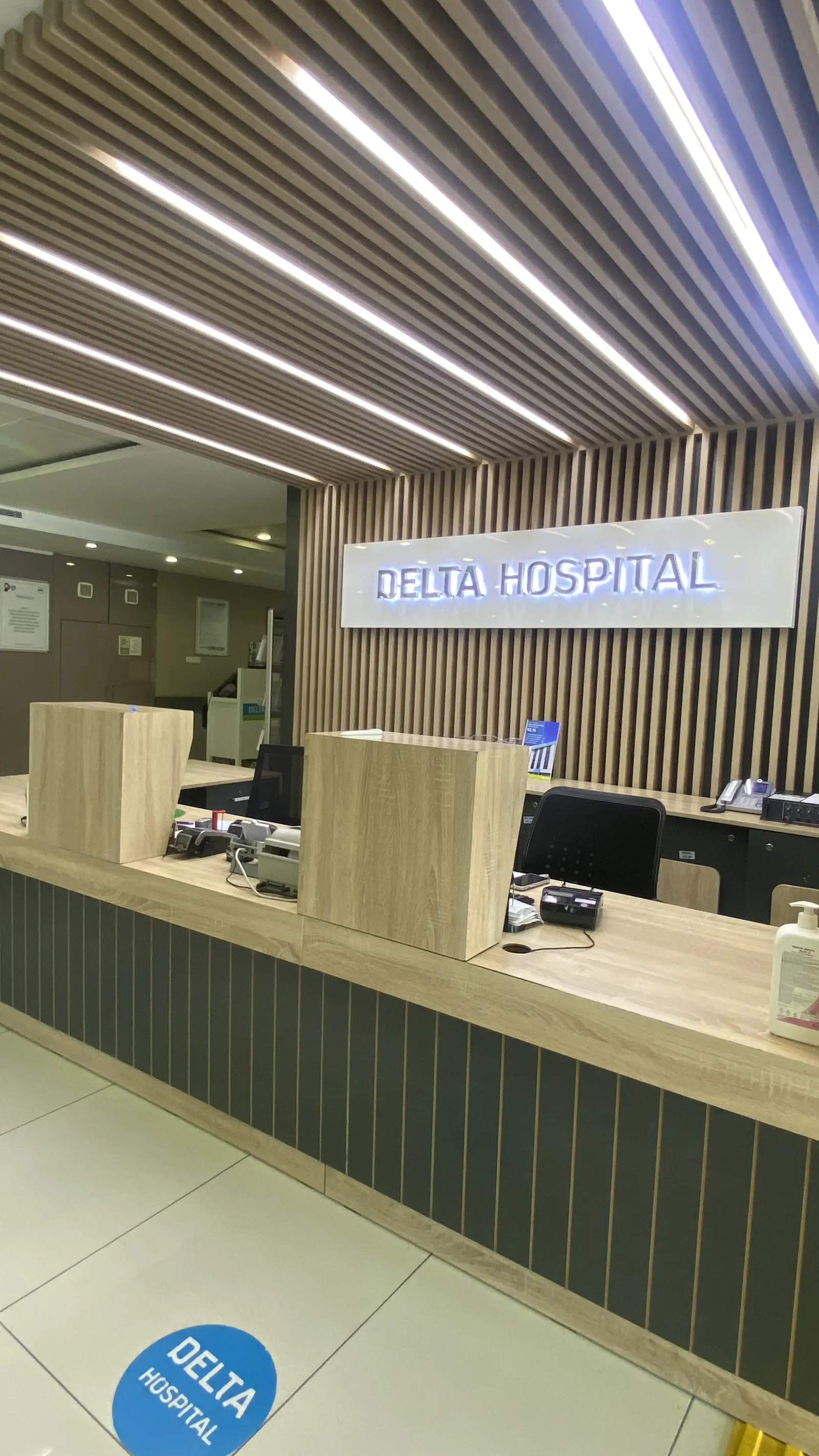 Clinic-provided photograph of Delta Hospital