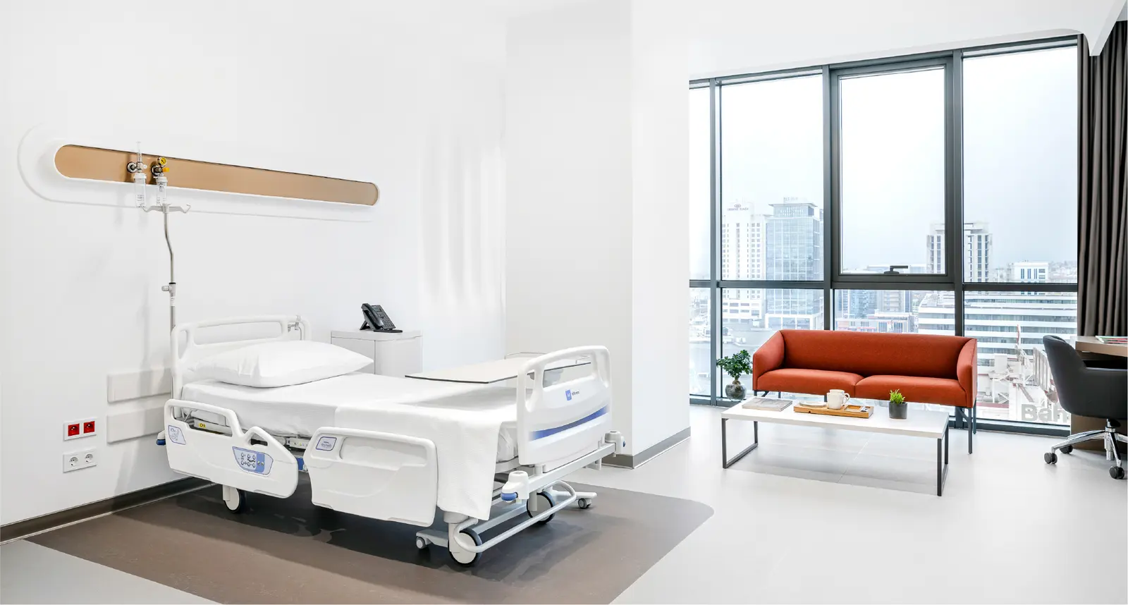 Clinic-provided photograph of Doruk Hospital