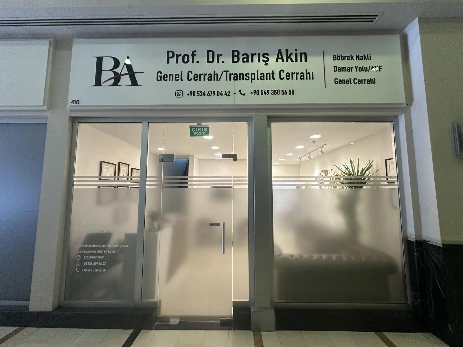 Von der Klinik bereitgestelltes Foto von Prof. Dr. Emin Barış Akin