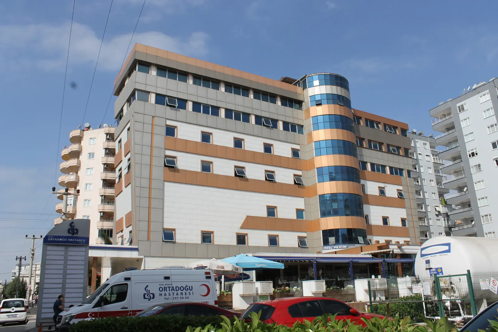 Clinic-provided photograph of Mersin Ortadoğu Hospital