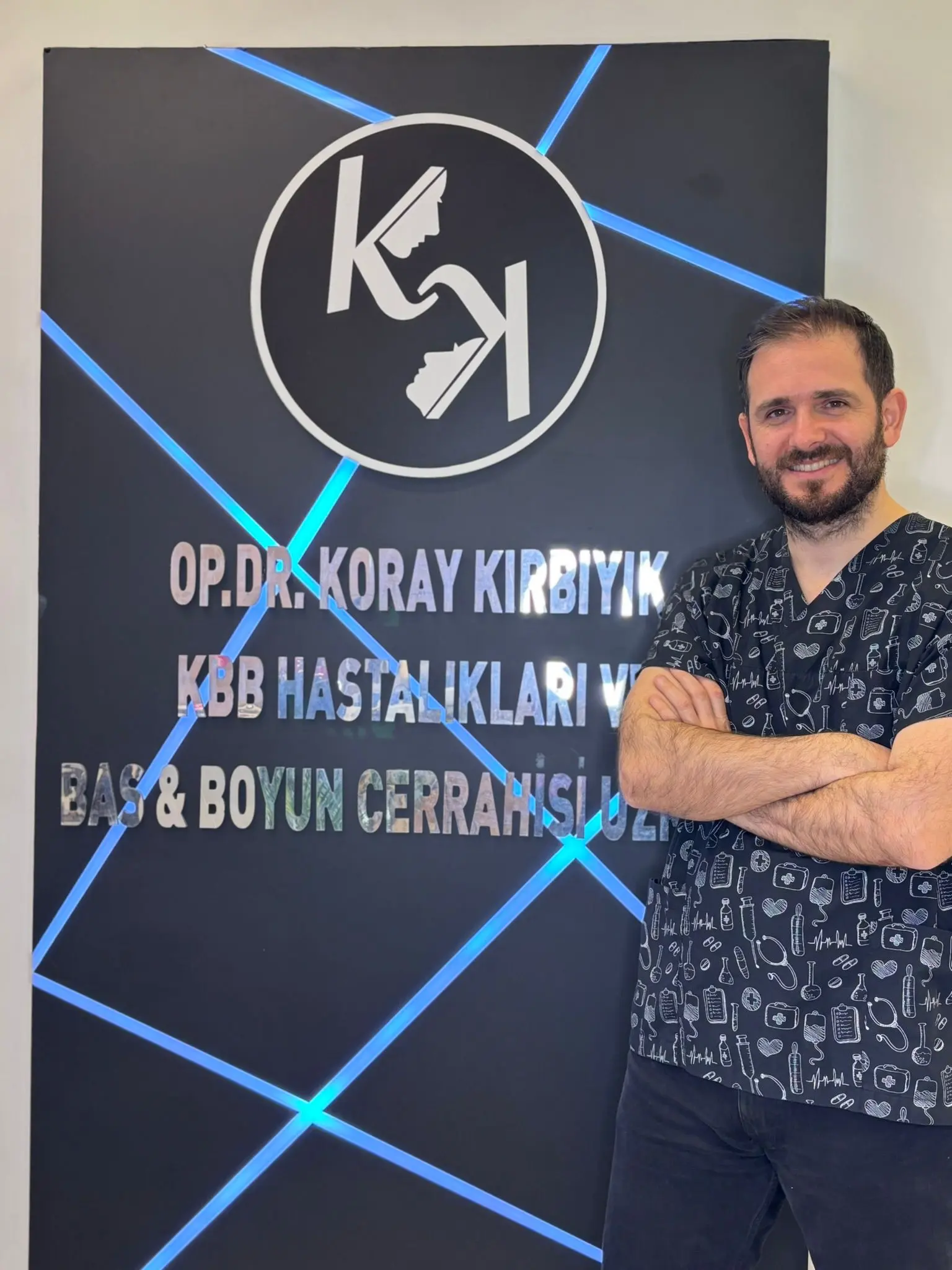 Clinic-provided photograph of Dr Koray Kırbıyık