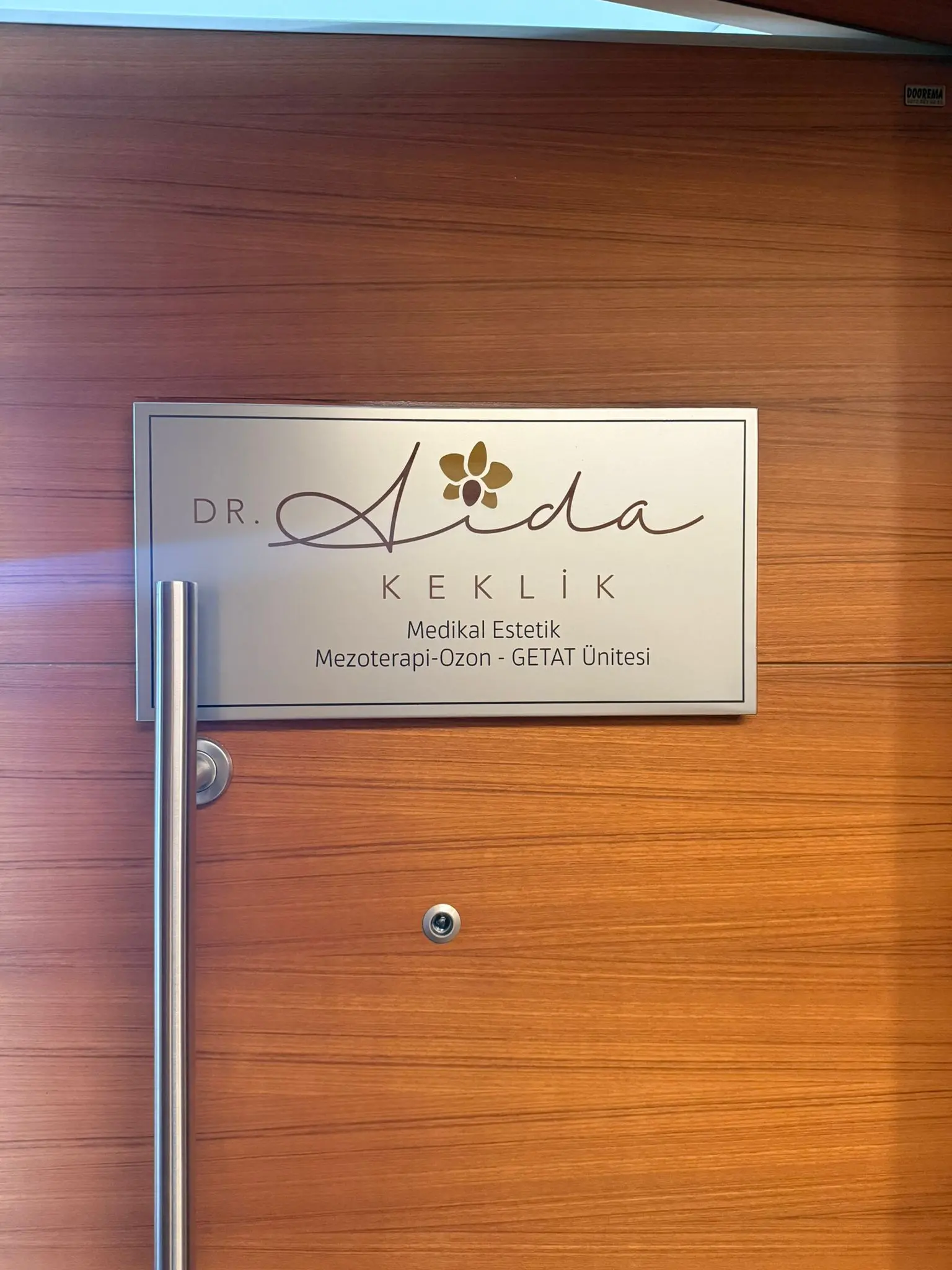 Clinic-provided photograph of Dr Aida Keklik