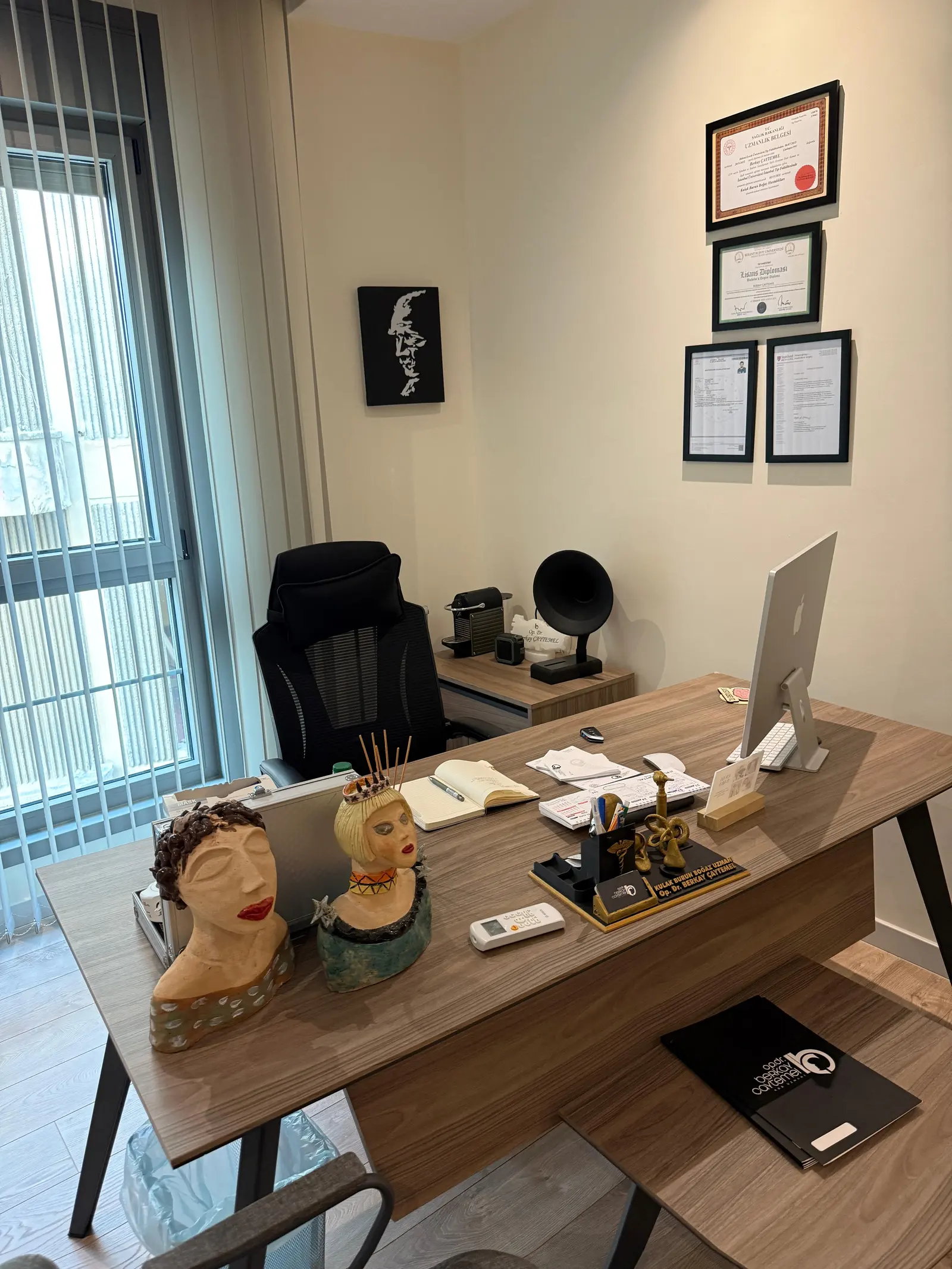 Clinic-provided photograph of Dr Berkay Çaytemel