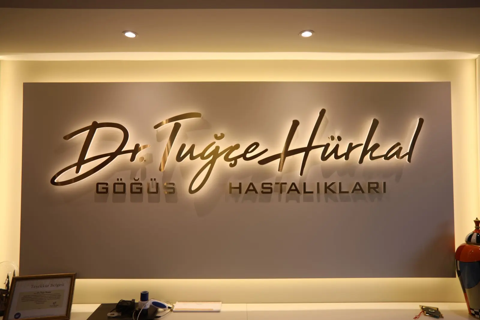 Clinic-provided photograph of Dr Tuğçe Kasapoğlu Hürkal