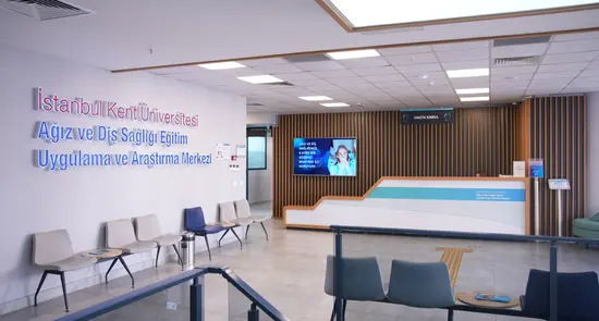 Clinic-provided photograph of Istanbul Kent University Dental Hospital
