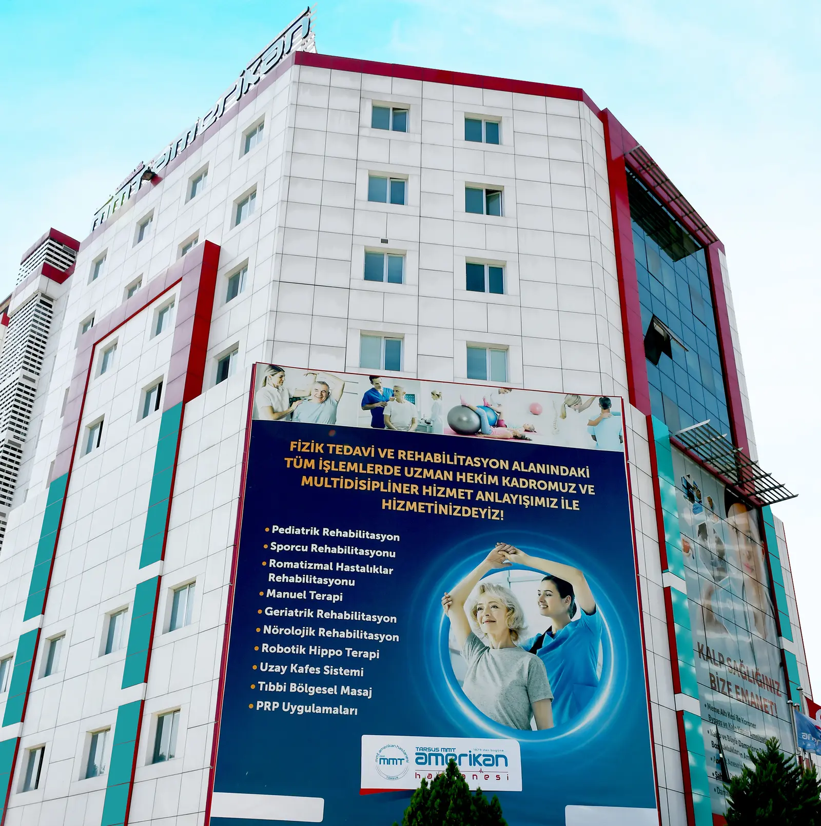 Clinic-provided photograph of Tarsus MMT American Hospital
