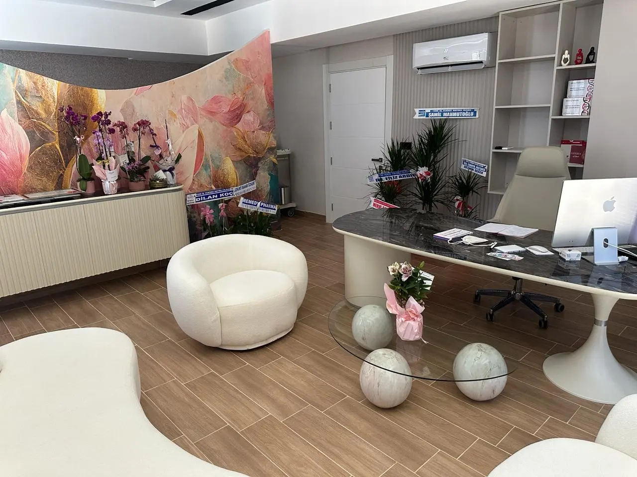 Clinic-provided photograph of Dr Sanem Mungan