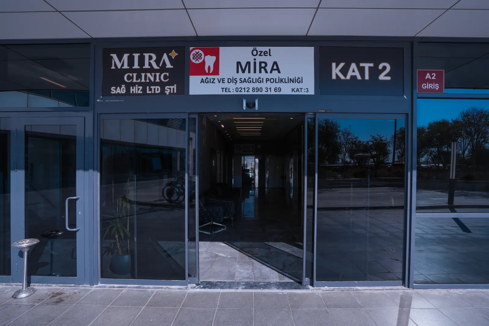 Clinic-provided photograph of Mira Clinic