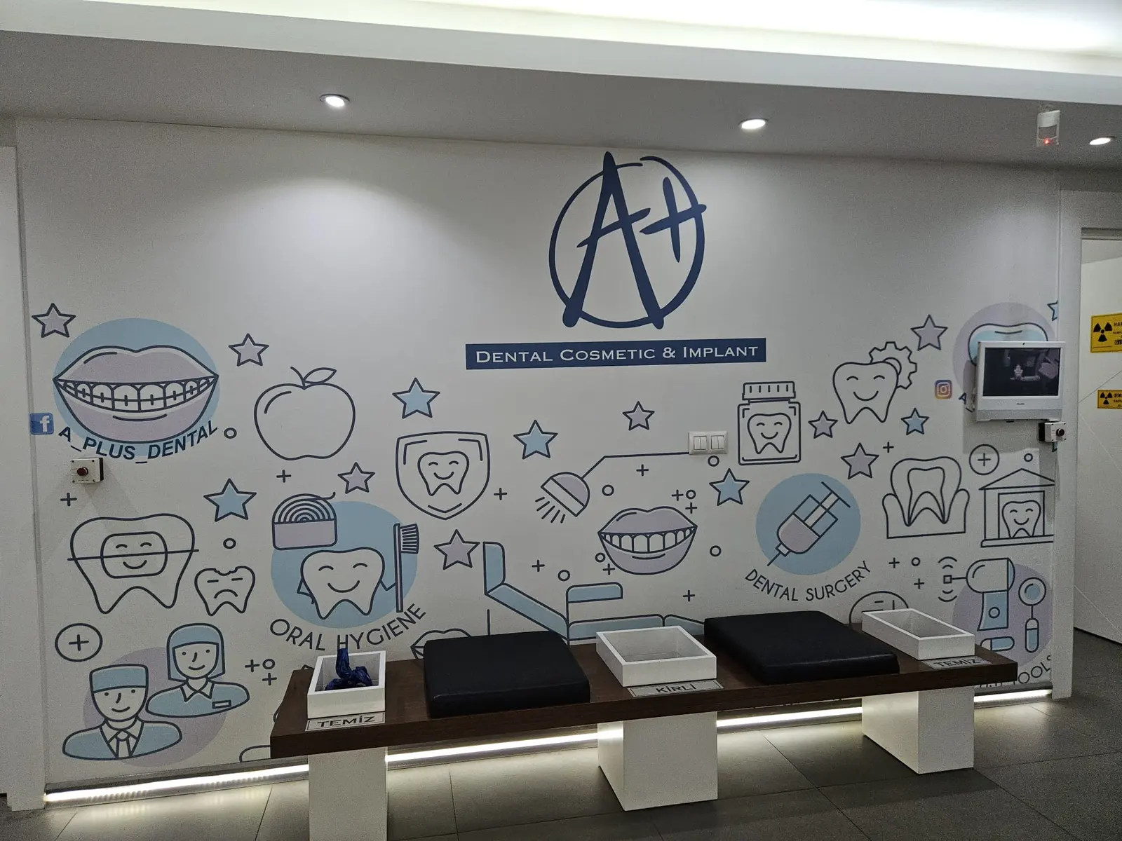 Clinic-provided photograph of A+ Dental Clinic
