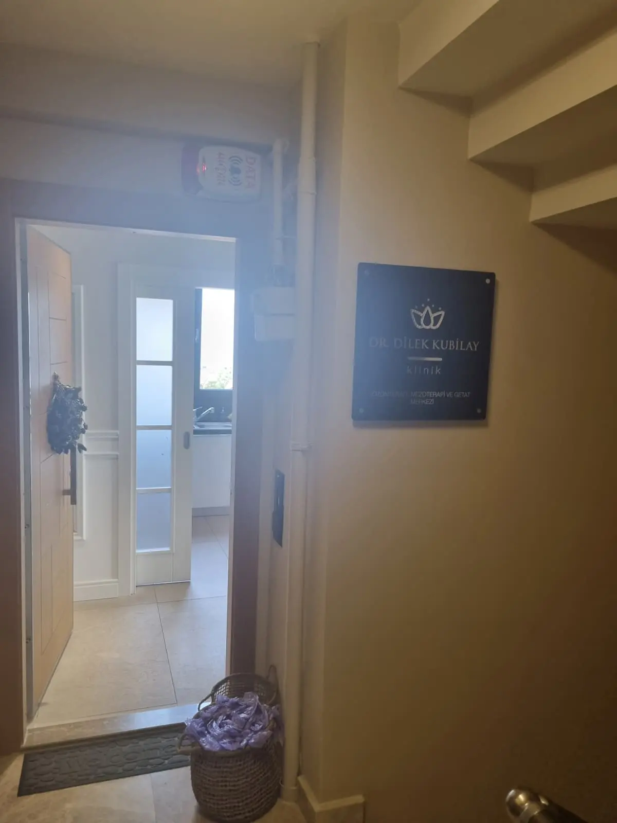 Clinic-provided photograph of Dr Şükriye Dilek Kubilay