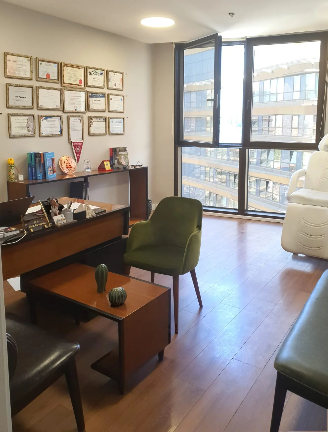 Clinic-provided photograph of Dr Okan Parmaksız