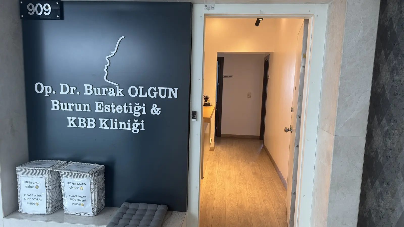 Clinic-provided photograph of Dr Burak Olgun