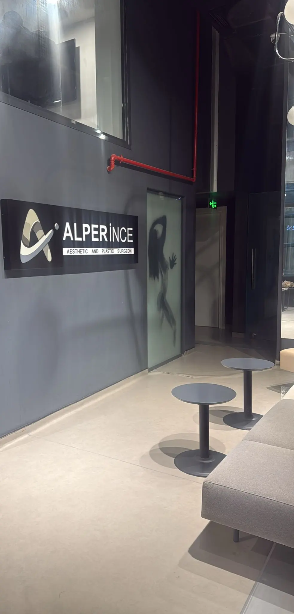 Clinic-provided photograph of Dr Alper İnce