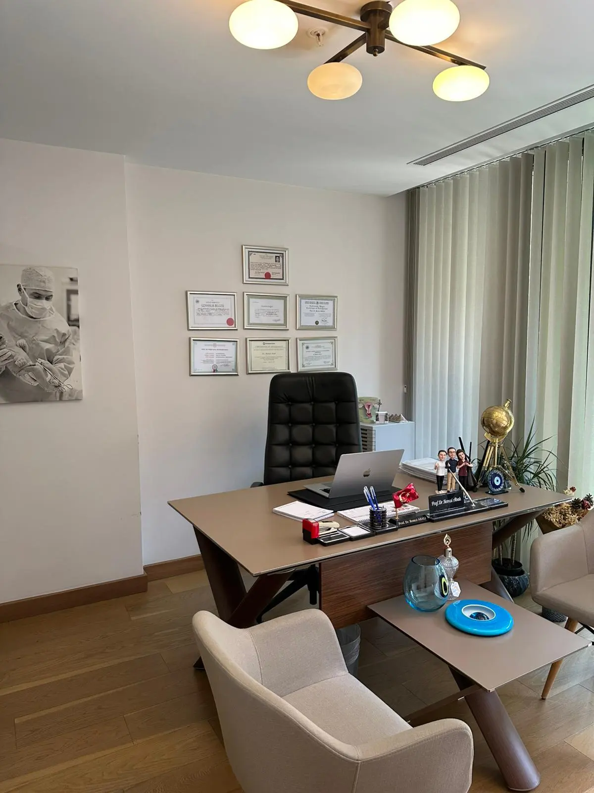 Clinic-provided photograph of Prof. Dr Remzi Abalı