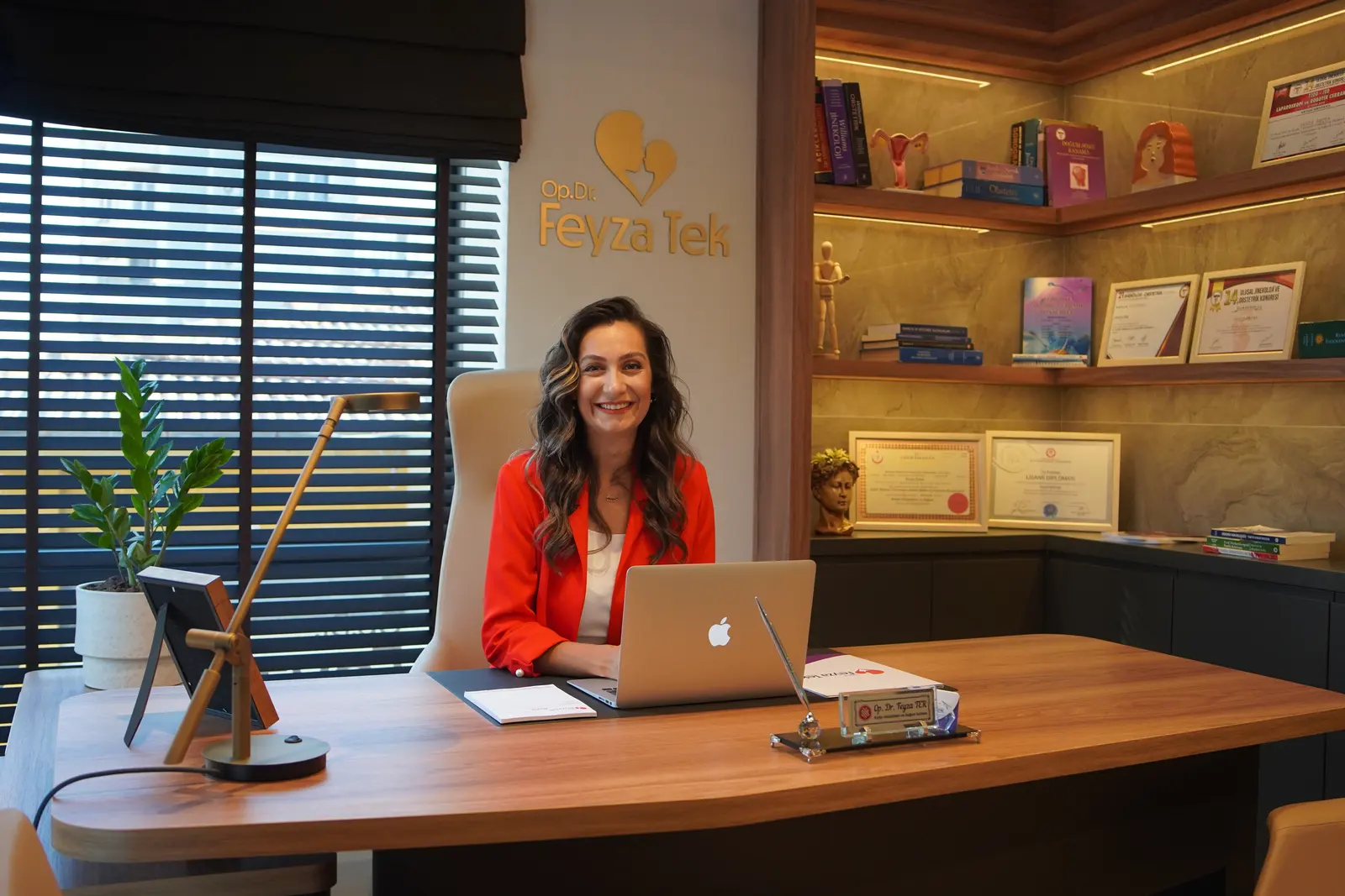 Clinic-provided photograph of Dr Feyza Tek