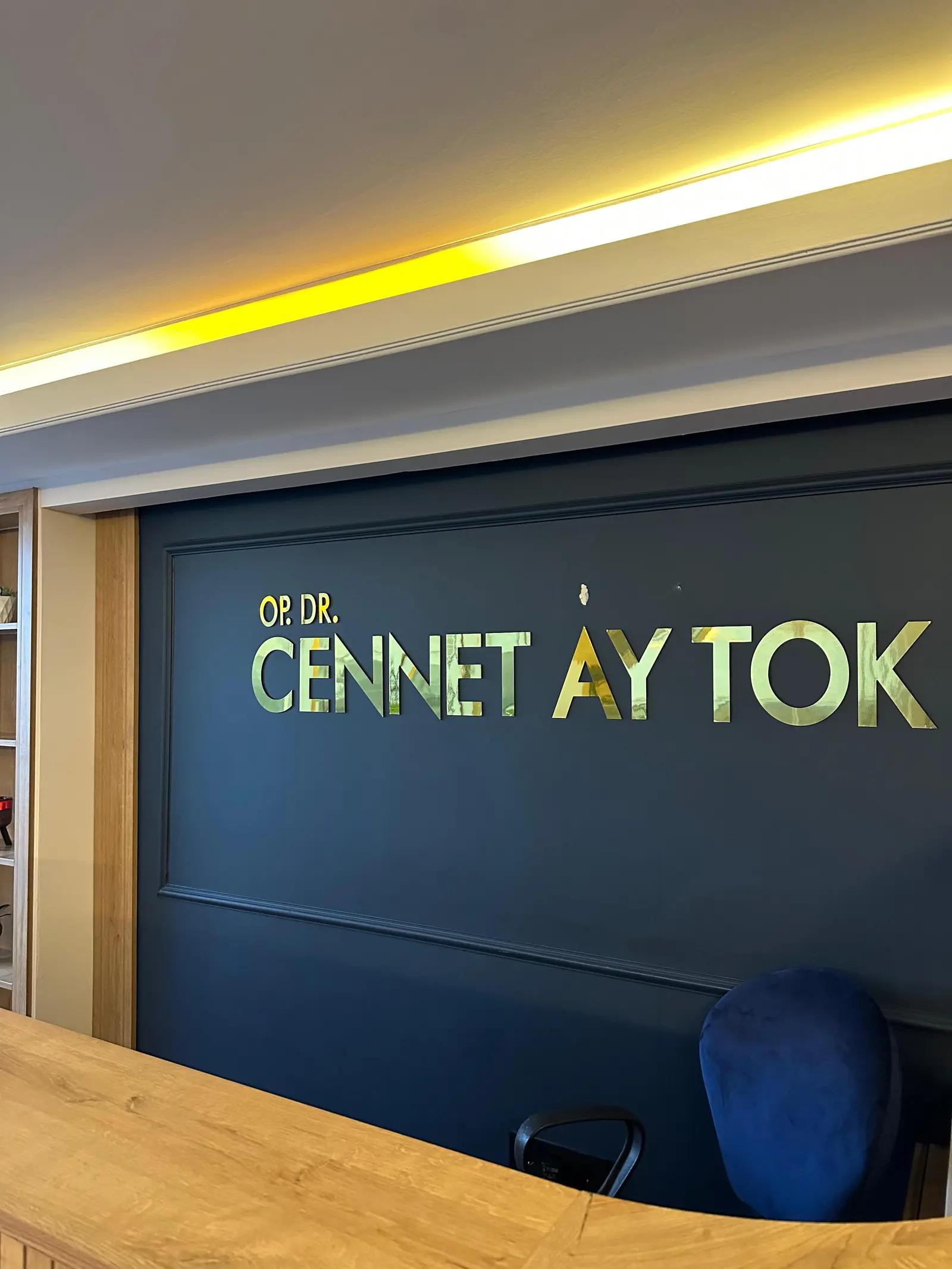 Clinic-provided photograph of Dr Cennet Ay Tok