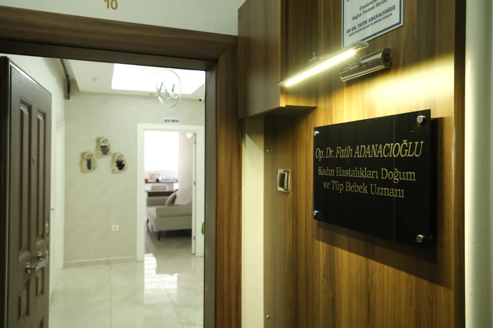 Clinic-provided photograph of Dr Fatih Adanacıoğlu