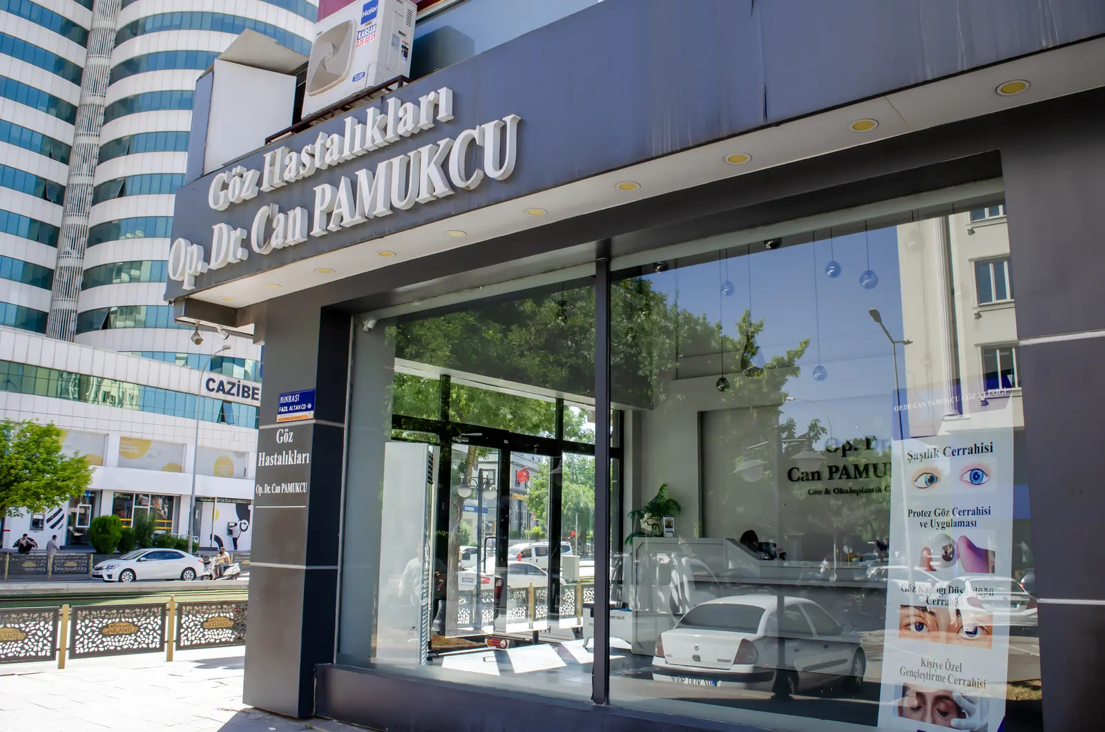 Clinic-provided photograph of Dr Can Pamukcu