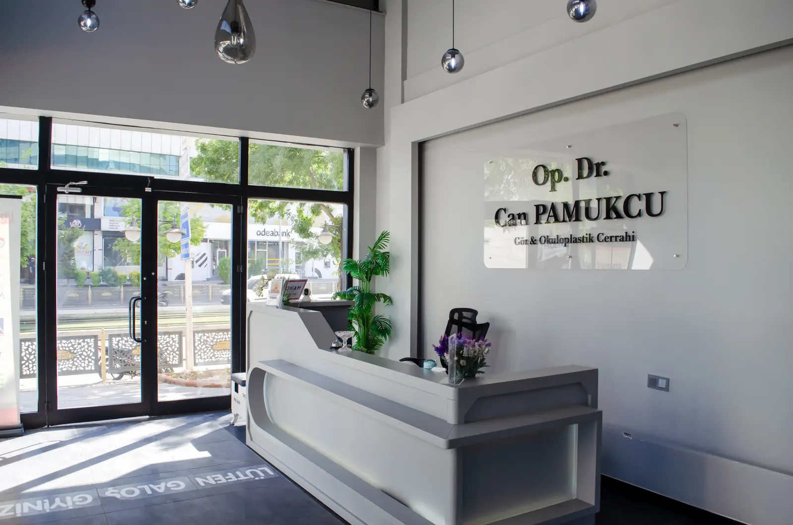 Clinic-provided photograph of Dr Can Pamukcu