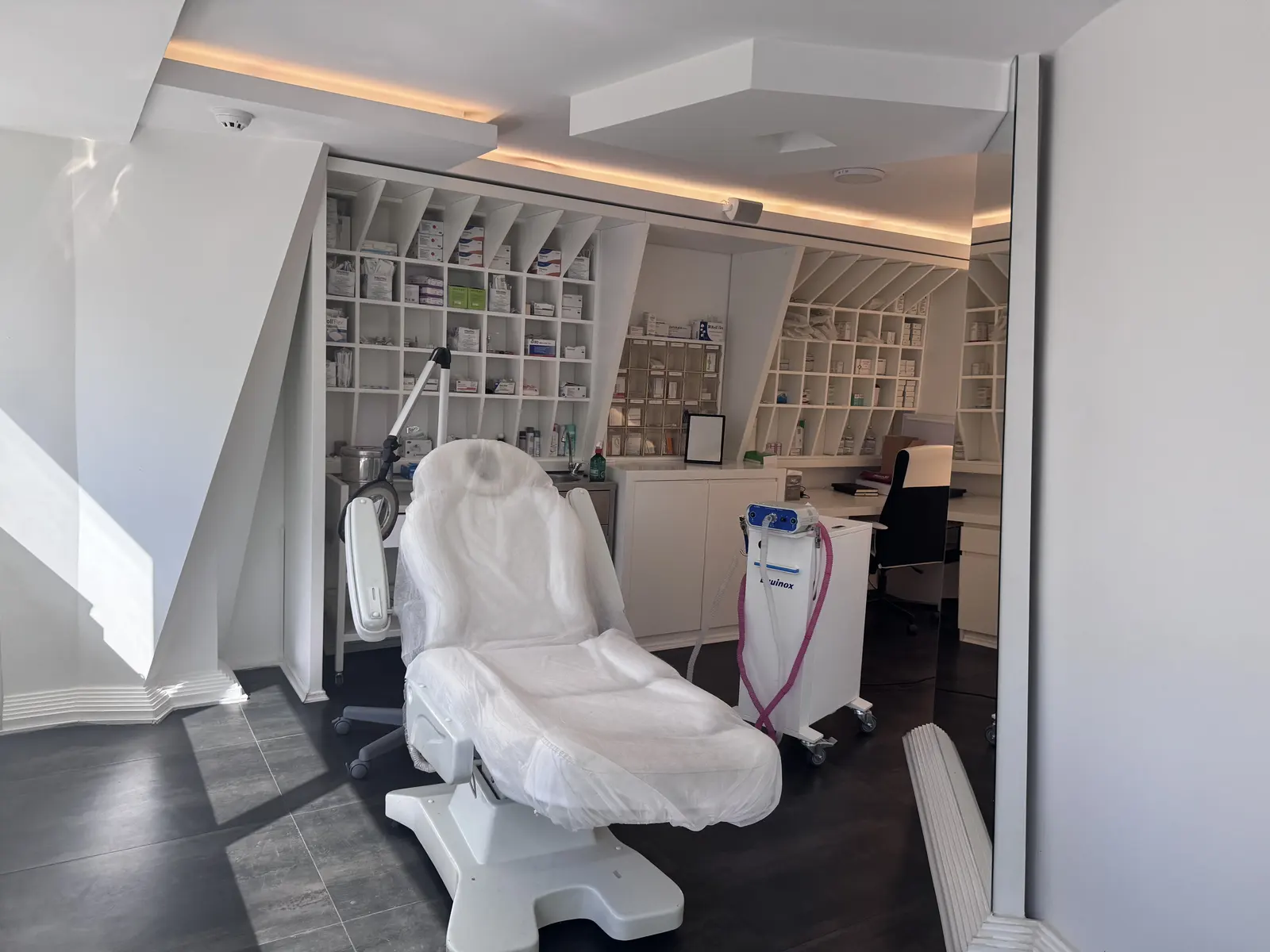 Clinic-provided photograph of Dr Naci Çelik