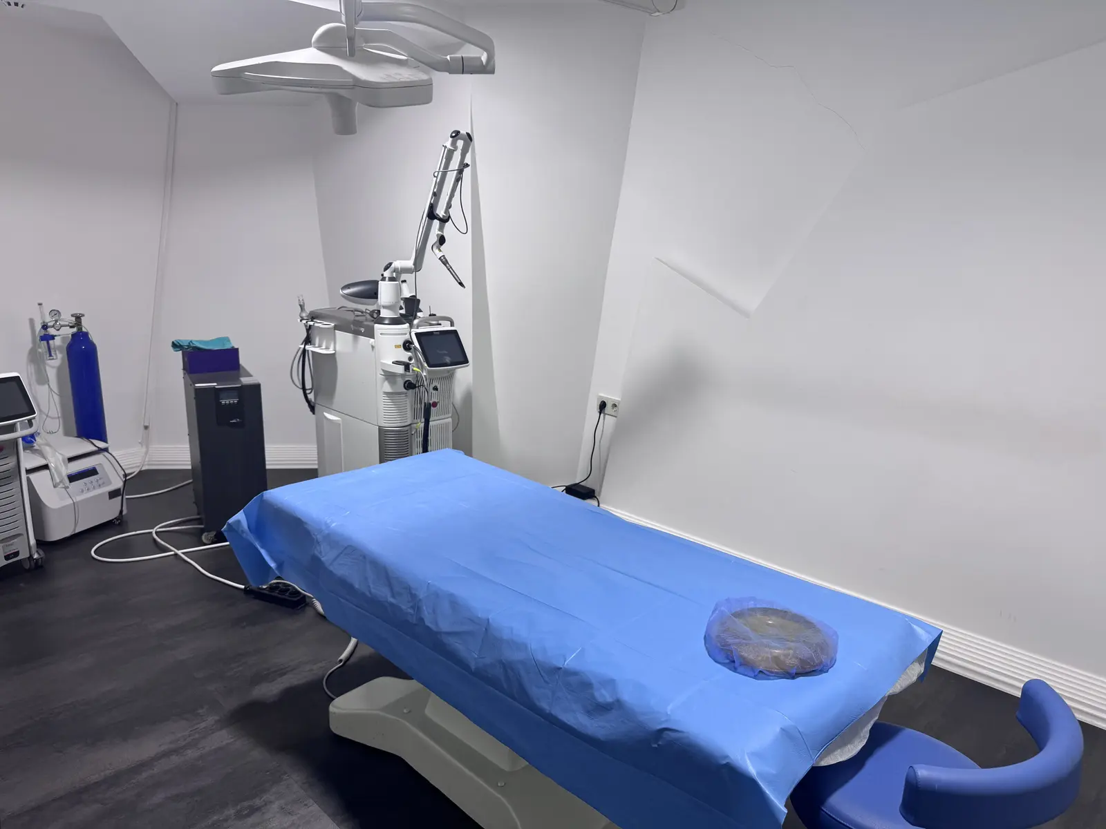 Clinic-provided photograph of Dr Naci Çelik