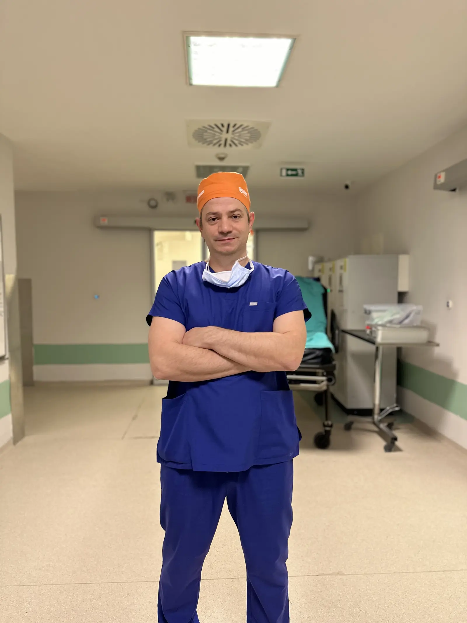 Clinic-provided photograph of Dr Ekrem Korucuk