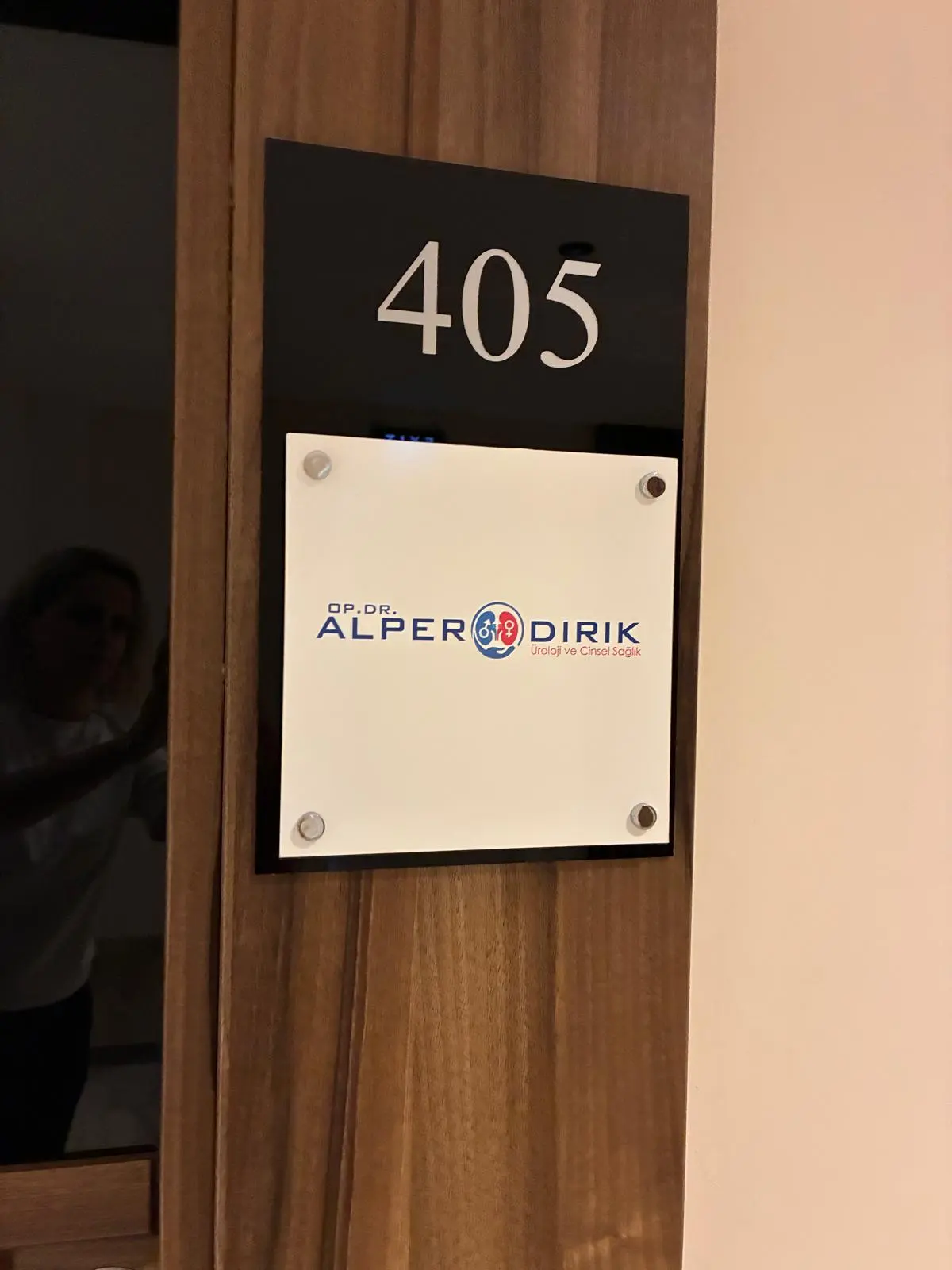 Clinic-provided photograph of Dr Alper Dırık