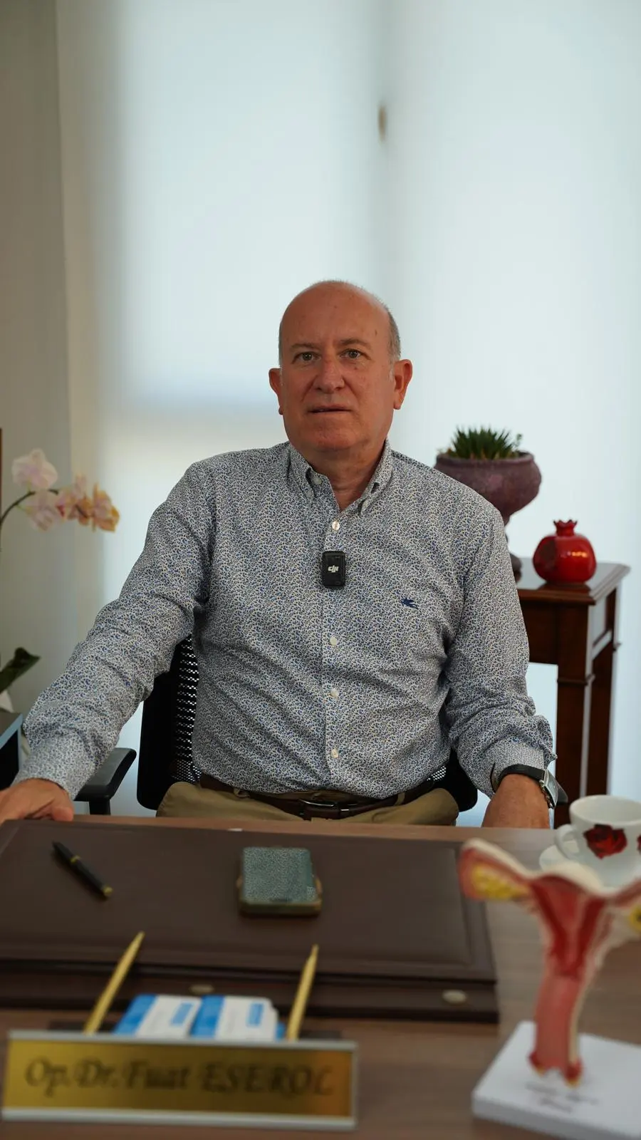 Clinic-provided photograph of Dr Fuat Eserol