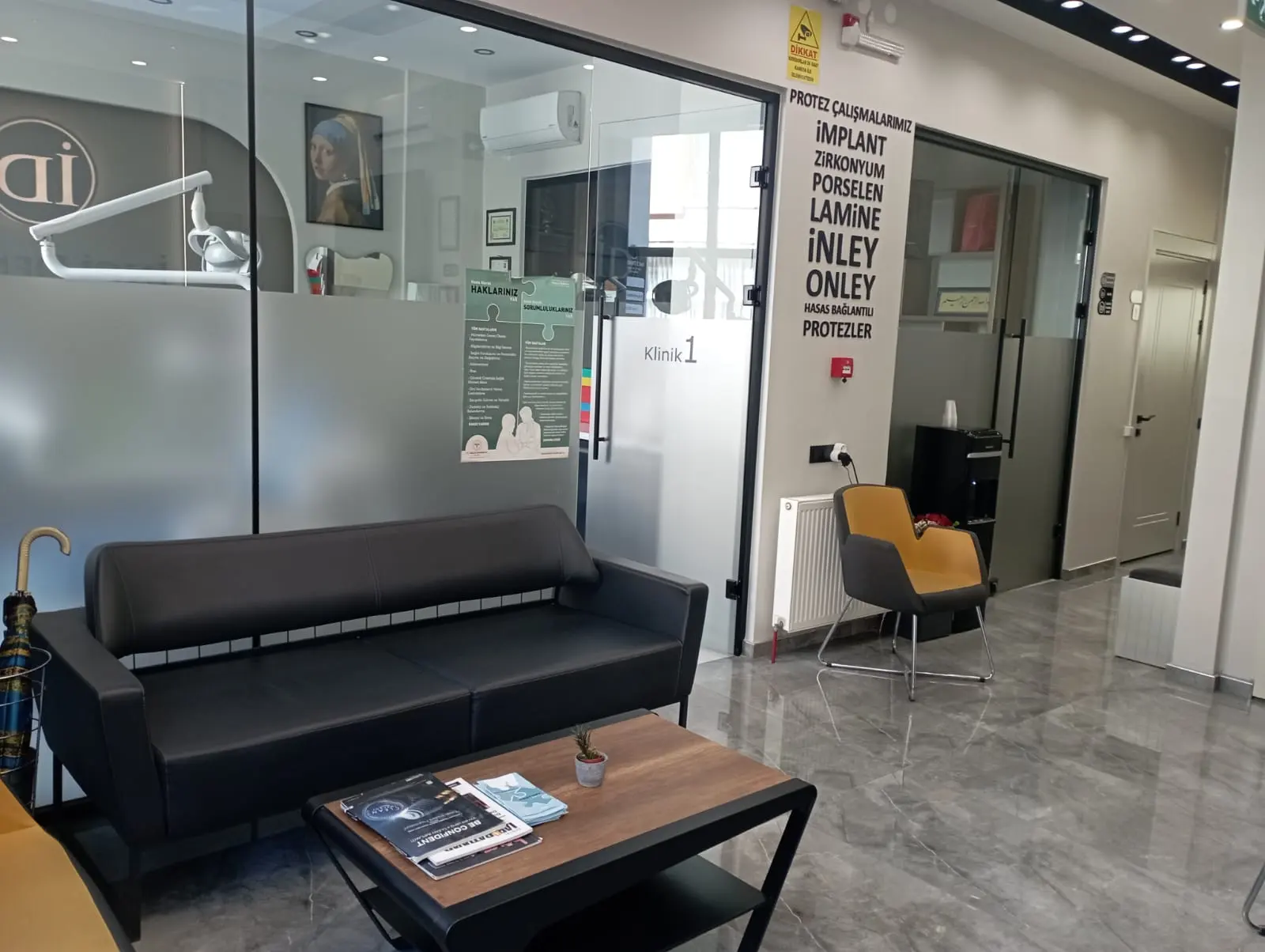 Von der Klinik bereitgestelltes Foto von İnci Zahnklinik