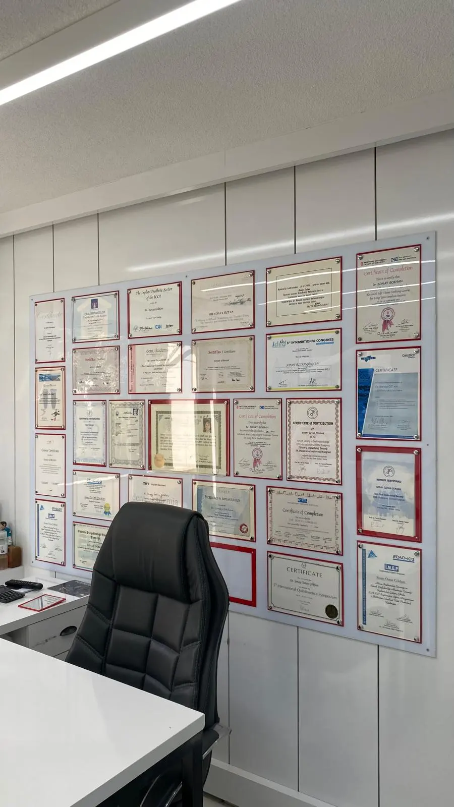 Clinic-provided photograph of Dr Sonay Gökhan Öztan