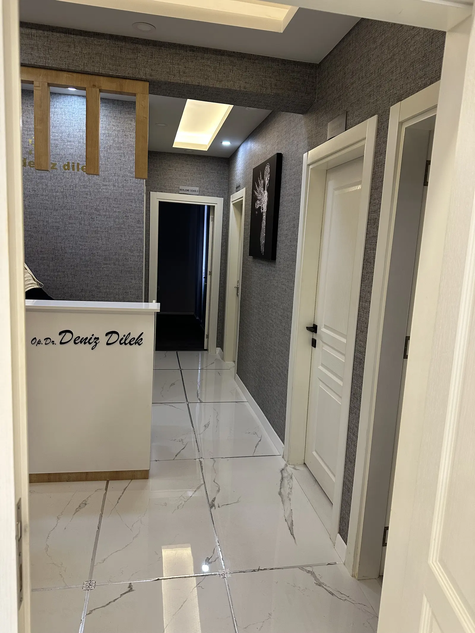 Clinic-provided photograph of Dr Deniz Dilek