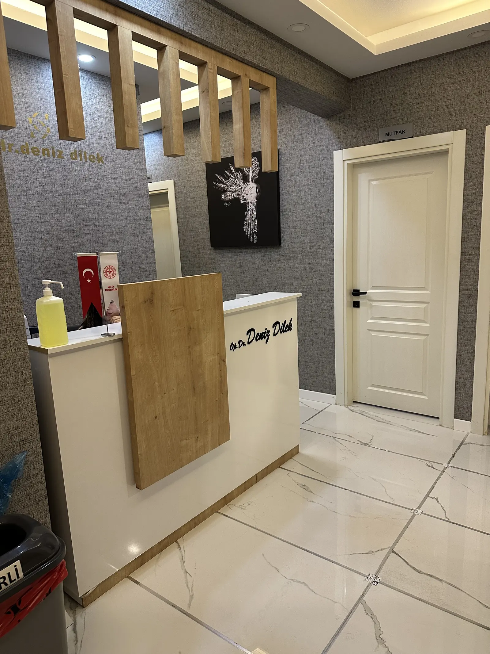 Clinic-provided photograph of Dr Deniz Dilek