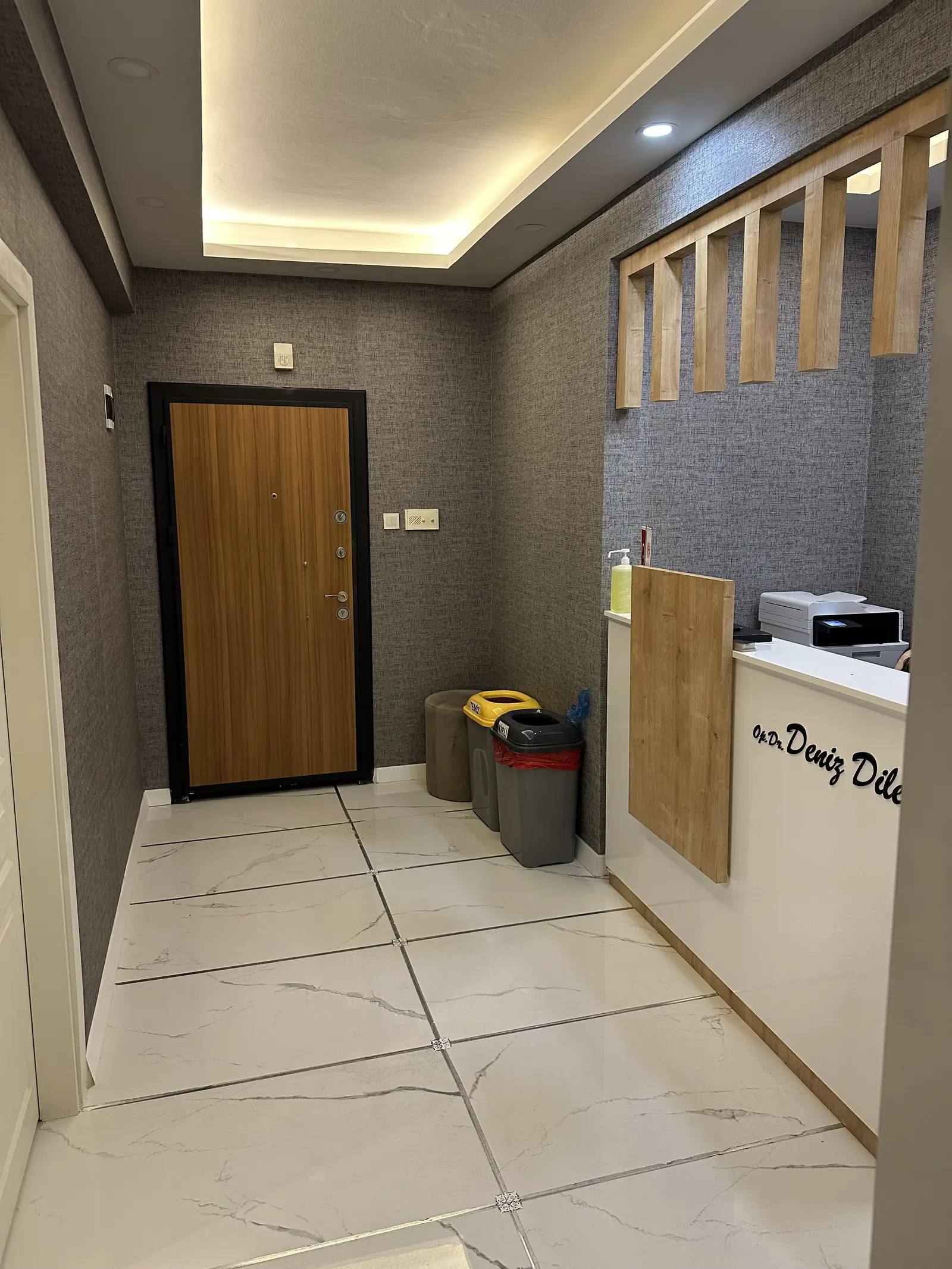 Clinic-provided photograph of Dr Deniz Dilek