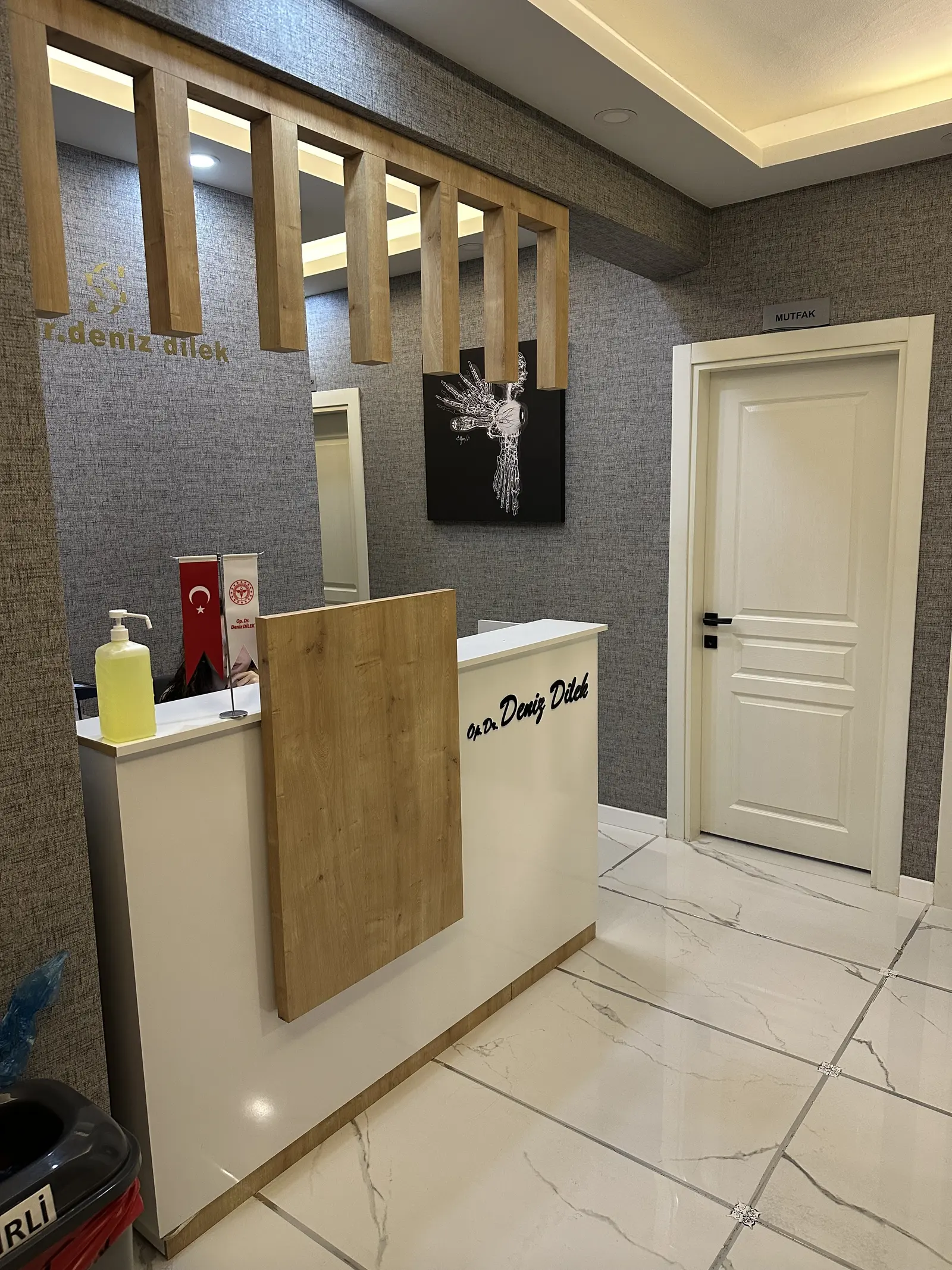 Clinic-provided photograph of Dr Deniz Dilek