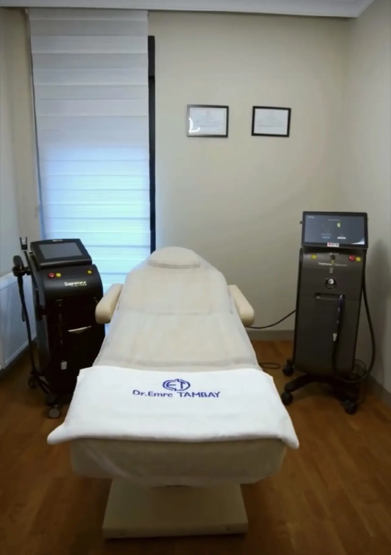 Clinic-provided photograph of Dr Emre Tambay