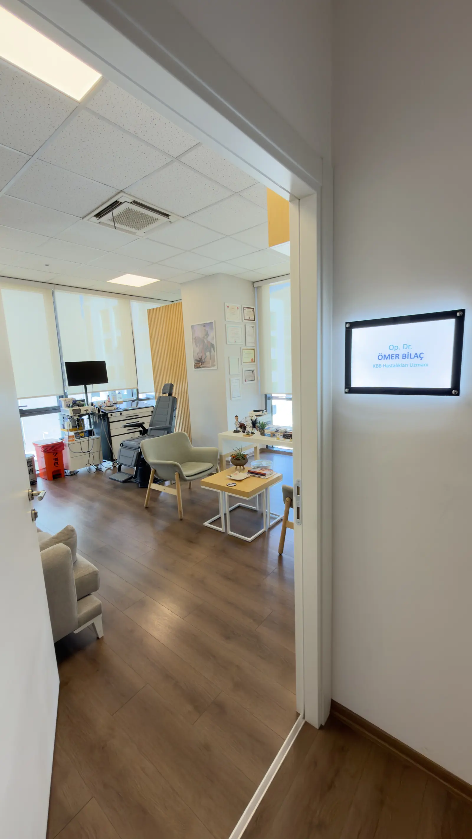 Clinic-provided photograph of Dr Ömer Bilaç