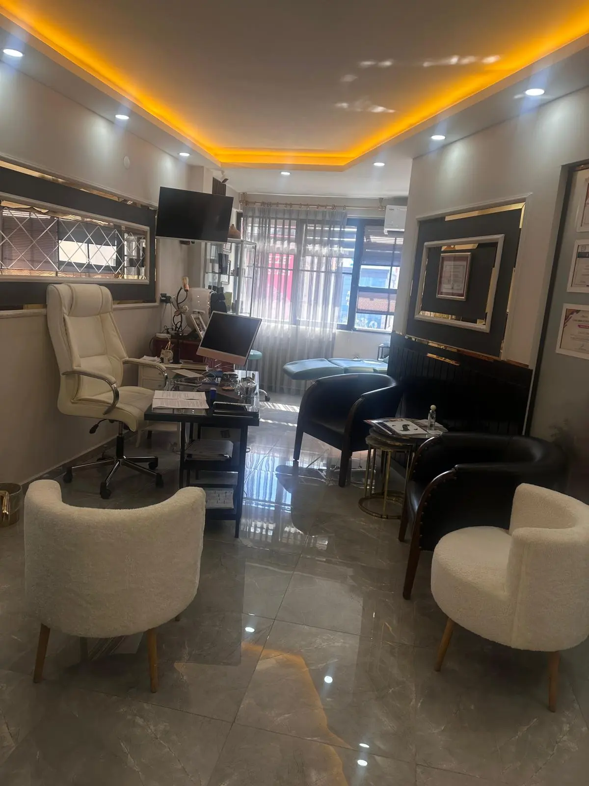 Clinic-provided photograph of Dr Canan Sabay